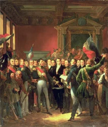 The Reading of the Declaration of Deputies, 1830